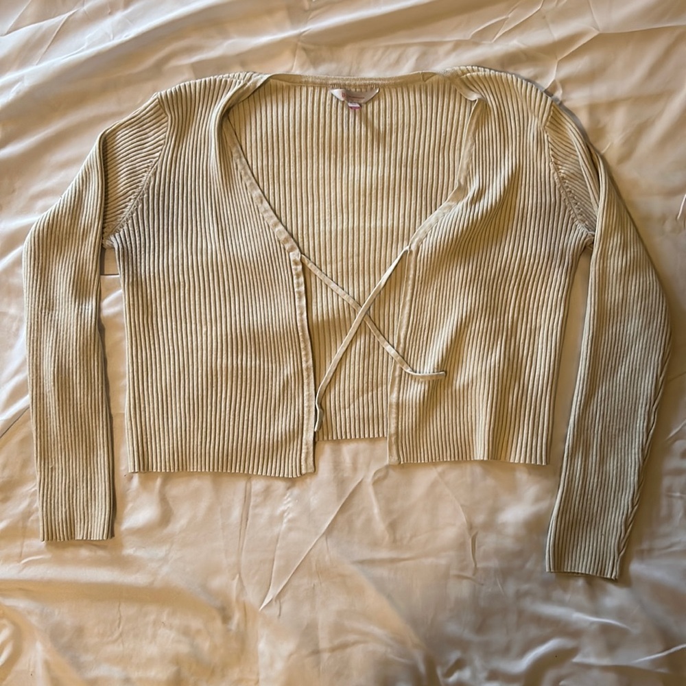 White Cardigan